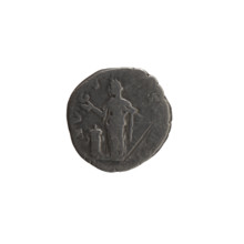 Denarius, posthumous issue of Faustina the Elder (98–141; Roman empress 138–141); issuer: Antoninus