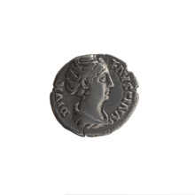 Denarius, Faustina the Elder (98–141; Roman empress 138–141) (posthumous), issuer Antoninus Pius