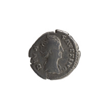 Denarius, posthumous issue of Faustina the Elder (98–141; Roman empress 138–141), issuer Antoninus