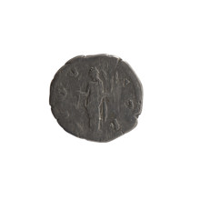 Denarius, posthumous issue of Faustina the Elder (98–141; Roman empress 138–141). Obverse: Bust of