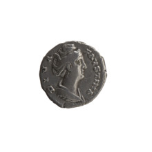 Denarius, posthumous issue for Faustina the Elder (98–141; Roman empress 138–141); issuer: