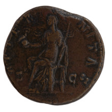 Sestertius, posthumous issue for Faustina the Elder (98–141; Roman empress 138–141), issued under