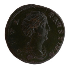 Sestertius, Faustina the Elder (98–141; Roman empress 138–141) (posthumously), issuer Antoninus