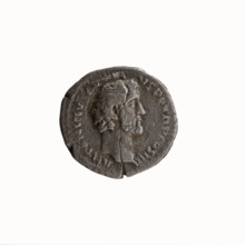 Denarius, Antoninus Pius (86–161; Roman emperor 138–161), issuer; Marcus Aurelius (121–180; Roman