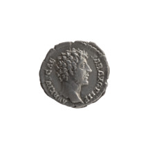 Denarius, Marcus Aurelius (121–180; Roman emperor 161–180), caesar 139–161; issuer: Antoninus Pius
