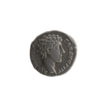 Denarius, Marcus Aurelius (121–180; Roman emperor 161–180), caesar 139–161; issuer: Antoninus Pius