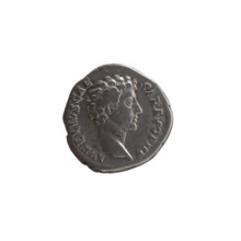 Denarius, ca. 145–147. Obverse: Head of young Marcus Aurelius without a cap to the right,