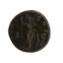 Dupondius; Marcus Aurelius (121–180; Roman emperor 161–180), (caesar 139–161), issuer: Antoninus