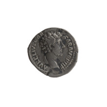 Denarius, Marcus Aurelius (121–180; Roman emperor 161–180), caesar 139–161; issuer: Antoninus Pius