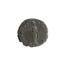 Denarius; obverse: head of young Marcus Aurelius without a cap to the right, legend 'AVRELIVS