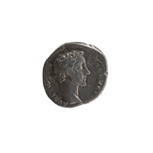 Denarius of Marcus Aurelius (121–180) issued under Antoninus Pius (86–161), ca. 148–149. Obverse: