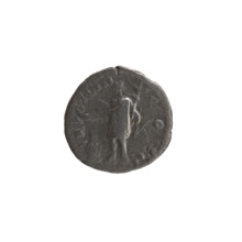 Denarius, ca. 153–154. Obverse: Head of young Marcus Aurelius bare, right; legend 'AVRELIVS CAES -