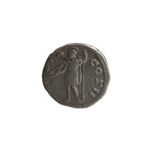 Denarius, ca. 155–156 CE. Obverse: Head of young Marcus Aurelius without a cap to the right,