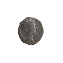 Denarius, Marcus Aurelius (121–180; Roman emperor 161–180), caesar 139–161; Antoninus Pius (86–161;