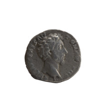 Denarius, Marcus Aurelius (121–180; Roman emperor 161–180), issued under Antoninus Pius (86–161;