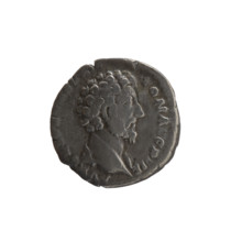 Denarius, Marcus Aurelius (121–180; Roman emperor 161–180), caesar 139–161; Antoninus Pius (86–161;