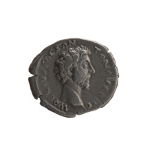 Denarius, Marcus Aurelius (121–180; Roman emperor 161–180), (caesar 139–161); issuer: Antoninus