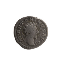 Denarius, Marcus Aurelius (121–180; Roman emperor 161–180), issuer Marcus Aurelius; obverse: head