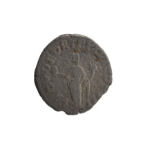Denarius of Marcus Aurelius (121–180; Roman emperor 161–180). Obverse: Head of Marcus Aurelius with