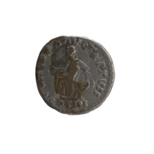 Denarius of Marcus Aurelius (121–180; Roman emperor 161–180). Obverse: Head of Marcus Aurelius