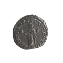 Denarius of Marcus Aurelius (121–180; Roman emperor 161–180), obverse: head of Marcus Aurelius with