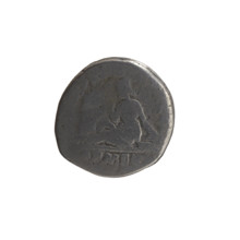 Denarius of Marcus Aurelius (121–180; Roman emperor 161–180). Obverse: Head of Marcus Aurelius with