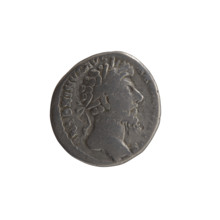 Denarius, Marcus Aurelius (121–180; Roman emperor 161–180), issuer; obverse: head of Marcus