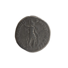 Denarius of Marcus Aurelius (121–180; Roman emperor 161–180), 163–164. Obverse: head of Marcus