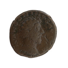 As/dupondius, Marcus Aurelius (121–180; Roman emperor 161–180), issuer: Marcus Aurelius; obverse: