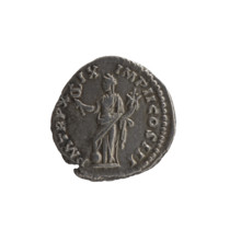 Denarius, Marcus Aurelius (121–180; Roman emperor 161–180), c. 164–165. Obverse: Head of Marcus