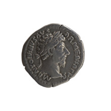Denarius, Marcus Aurelius (121–180; Roman emperor 161–180), issuer Marcus Aurelius. Obverse: head