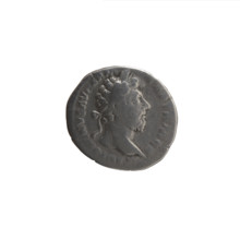 Denarius of Marcus Aurelius (121–180; Roman emperor 161–180). Obverse: Head of Marcus Aurelius with