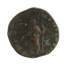 sestertius, Marcus Aurelius (121–180; Roman emperor 161–180) (issuer); obverse: head of Marcus