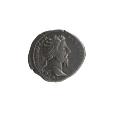 Denarius, Marcus Aurelius (121–180; Roman emperor 161–180), issuer Marcus Aurelius; obverse: head