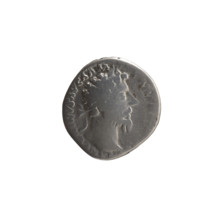 Denarius of Marcus Aurelius (121–180; Roman emperor 161–180), issuer Marcus Aurelius; obverse: head