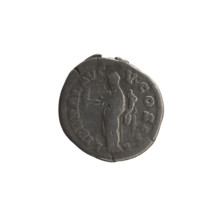 Denarius of Marcus Aurelius (121–180; Roman emperor 161–180), 168–169. Obverse: Head of Marcus