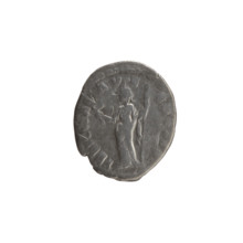 Denarius of Marcus Aurelius (121–180; Roman emperor 161–180), 169–170. Obverse: head of Marcus