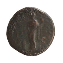 Sestertius of Marcus Aurelius (121–180; Roman emperor 161–180), issuer Marcus Aurelius — obverse: