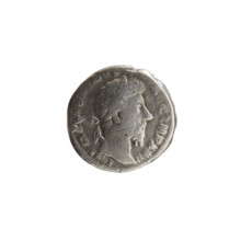 Denarius of Marcus Aurelius (121–180; Roman emperor 161–180), issuer Marcus Aurelius — obverse: