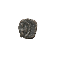 Bronze coin of Gotarzes II (king of the Parthians; 40–51). Obverse: head of Gotarzes II in a diadem