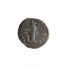 Denarius of Marcus Aurelius (121–180; Roman Emperor 161–180), 176–177. Aw: Head of Marcus Aurelius