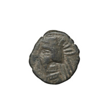 Bronze coin of Gotarzes II (king of the Parthians; 40–51). Obverse: head of Gotarzes II in diadem