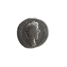 Denarius, Marcus Aurelius (121–180; Roman emperor 161–180), issuer. Obverse: Head of Marcus