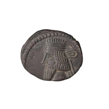 Drachma, Vologases I (51–79). Obverse: bust of Vologases I wearing a diadem, king facing left.