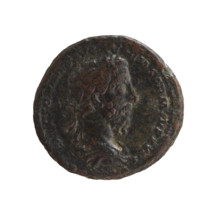 Bust of Marcus Aurelius in laurel wreath, armor and drapery facing right, inscription 'M ANTONINVS