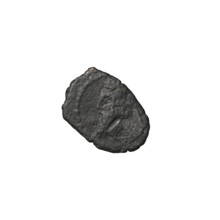 Bronze coin of Vologases I (51–79), Parthian Kingdom, Iran. Obverse: bust of Vologases I wearing a