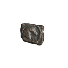 Bronze coin, Vologases I (51–79). Obverse: bust of Vologases I wearing a diadem, face turned left.
