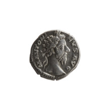 Denarius, Marcus Aurelius (121–180; Roman emperor 161–180), issuer. Aw: Head of Marcus Aurelius in