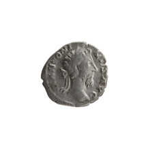 Denarius, Marcus Aurelius (121–180; Roman emperor 161–180), issuer; obverse: head of Marcus