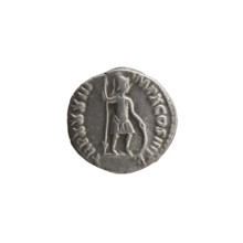 Denarius, Marcus Aurelius (121–180; Roman emperor 161–180), issuer. Obverse: Head of Marcus
